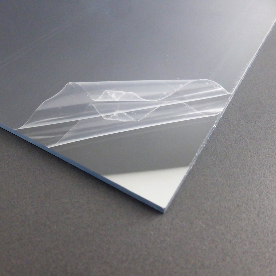 1 Platte Acrylglas Spiegel silber 210x320x3mm 