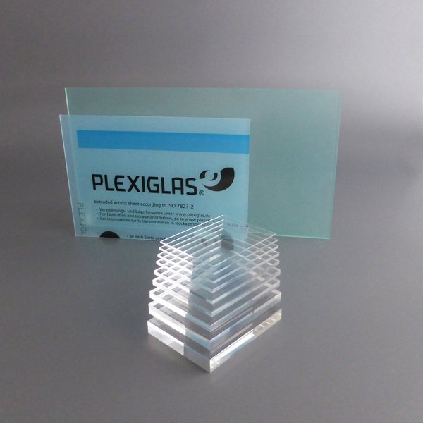 Acrylglas / PLEXIGLAS® Zuschnitt "Glasklar" 2-20mm Stärke farblos klar