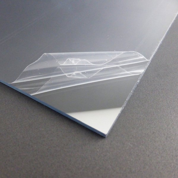 Acrylglas / PLEXIGLAS ® - "Spiegel" Zuschnitt 3mm silber